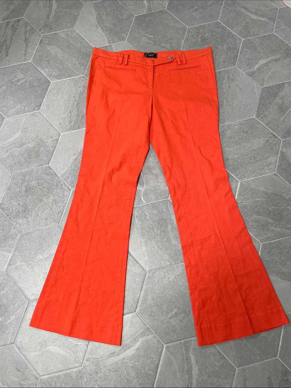 Vintage Gianni Versace Mainline Flared Trousers – Made in Italy – Size 8